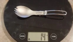 Lixada Titanium Folding Spork -Outdoor Camping Store 04
