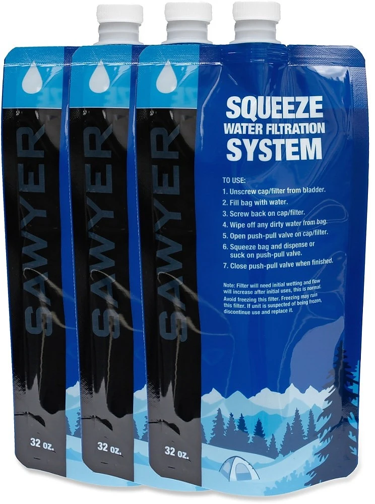 Sawyer Water Filter Squeeze Pouch 3 Sawyer Water Filter Squeeze Pouch - Image 3