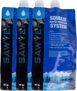 Sawyer Water Filter Squeeze Pouch 17 Sawyer Water Filter Squeeze Pouch -Outdoor Camping Store 1000 260