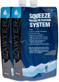 Sawyer Water Filter Squeeze Pouch 18 Sawyer Water Filter Squeeze Pouch -Outdoor Camping Store 1000 261