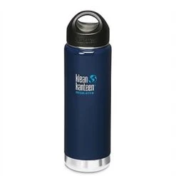 Klean Kanteen 20oz Wide Insulated -Outdoor Camping Store 20InsulKanteen blue