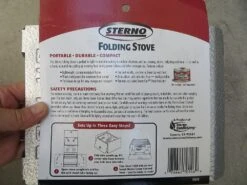 Sterno Portable Folding Stove -Outdoor Camping Store IMG 7348