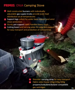 Primus Onja -Outdoor Camping Store ONJA reivew SiriusCamper v2