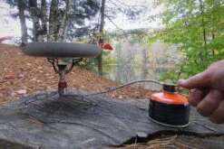 MSR LowDown Remote Stove Adapter -Outdoor Camping Store REZ camping october 18 msr 2 3