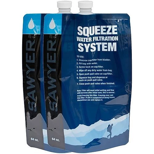 Sawyer Water Filter Squeeze Pouch 1 Sawyer Water Filter Squeeze Pouch