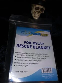 Prima-Care Medical Supplies Foil Mylar Rescue Blanket -Outdoor Camping Store Solar Blanket