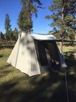 Kodiak Canvas 10x10 Flex-Bow Canvas Tent Deluxe -Outdoor Camping Store Tent 1