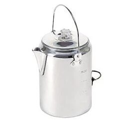 Stansport Aluminum Percolator Coffee Pot 9-Cup