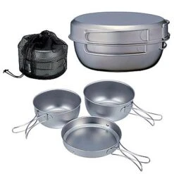 Snow Peak Titanium Cook Set, 3Pcs -Outdoor Camping Store image 755
