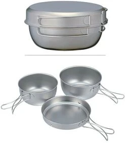Snow Peak Titanium Cook Set, 3Pcs -Outdoor Camping Store image 756