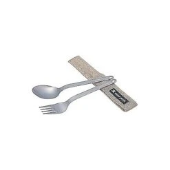 Snow Peak Titanium Fork & Spoon Set -Outdoor Camping Store image 812