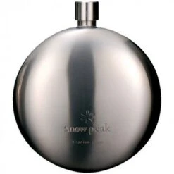 Snow Peak Titanium Curved Flask -Outdoor Camping Store image 979