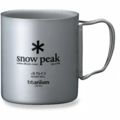Snow Peak Ti-Double 450 Cup -Outdoor Camping Store l456515 2