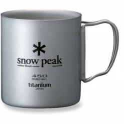 Snow Peak Ti-Double 450 Cup -Outdoor Camping Store l456515 3