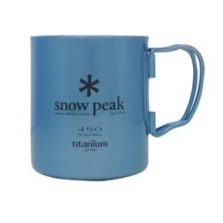Snow Peak Ti-Double 450 Cup -Outdoor Camping Store l491036