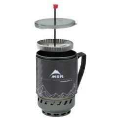 MSR WindBurner Coffee Press Kit -Outdoor Camping Store msr windburner coffee press kit